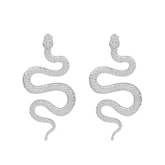 Elodie's Retro Snake Earrings