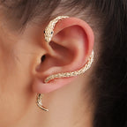 Elodie's Retro Snake Earrings