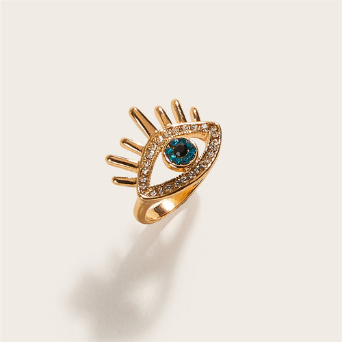 Vintage  Eye Lash Ring - SASSY VANILLE